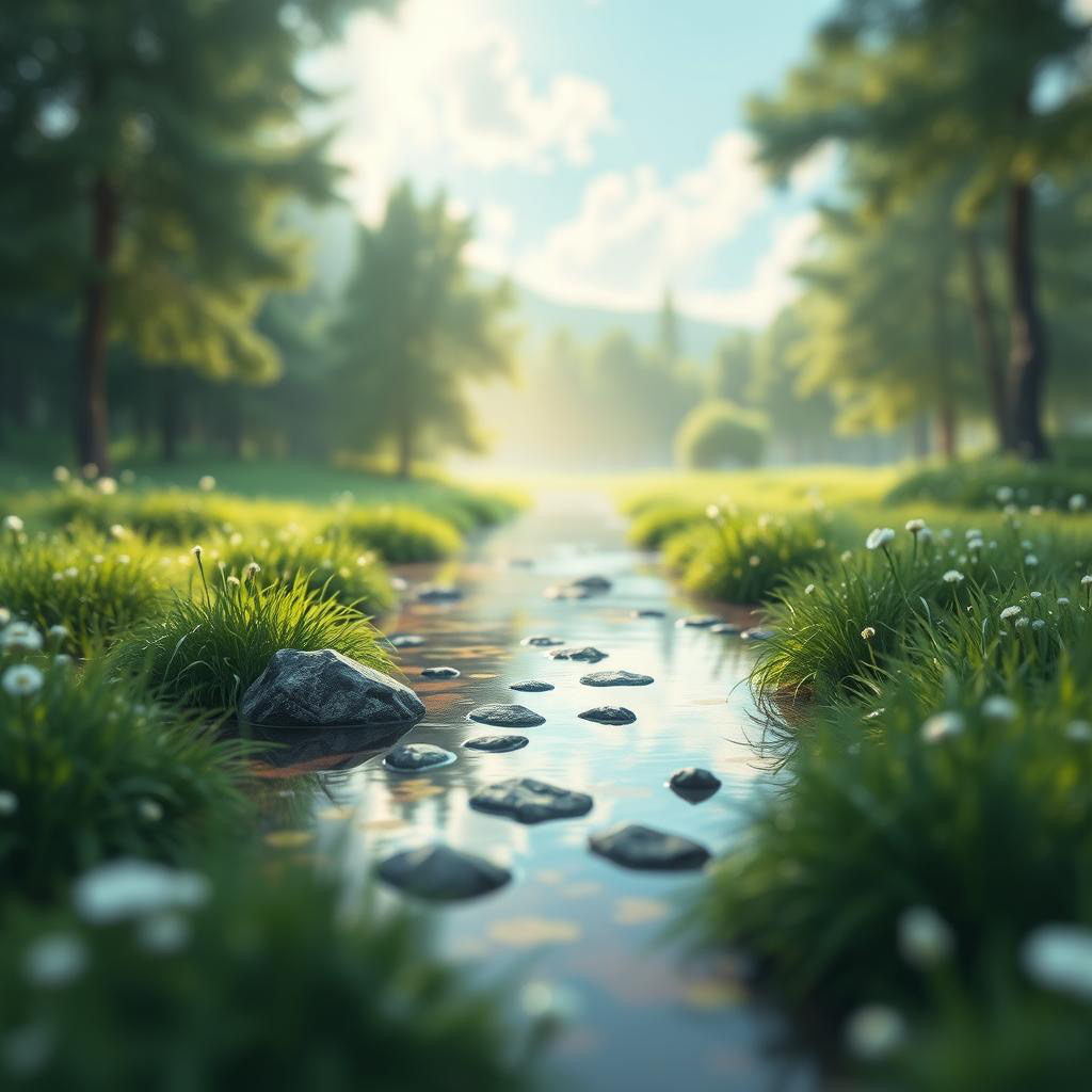 Ruhige Naturlandschaft