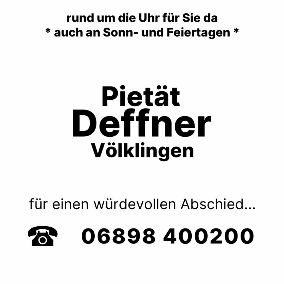 Bestatter in Völklingen