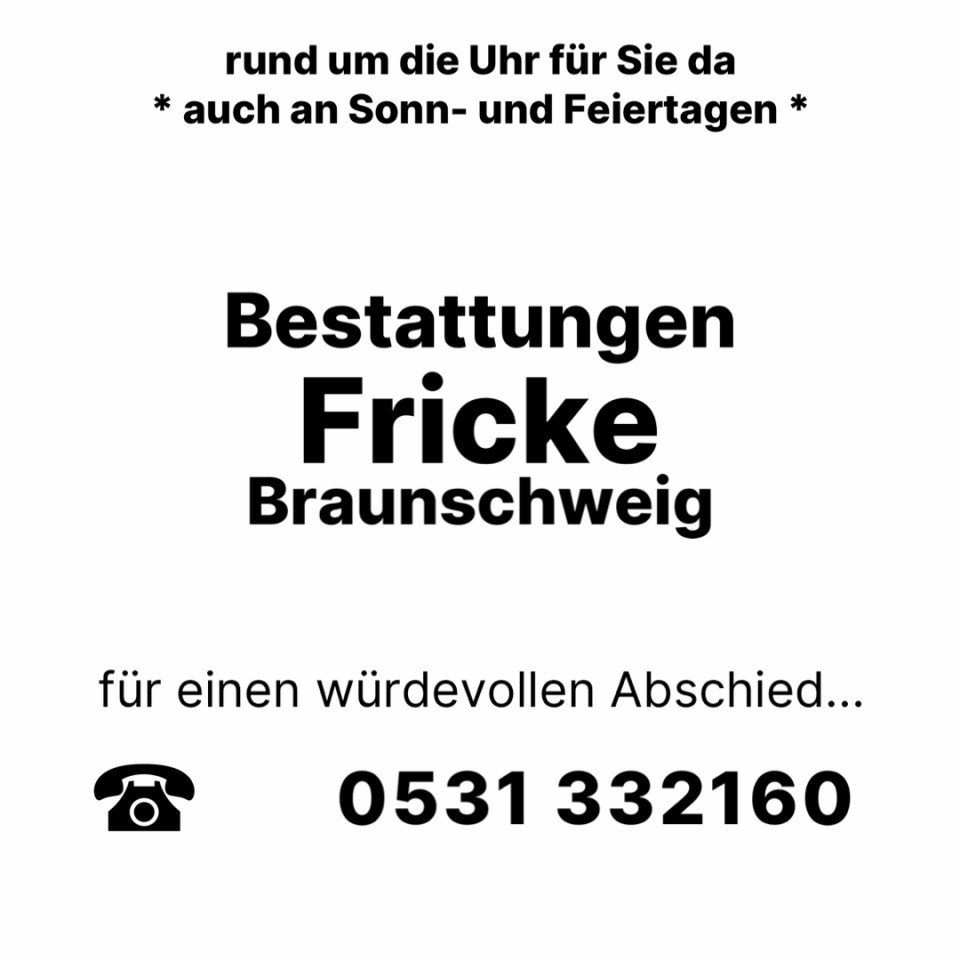 Bestatter in Braunschweig