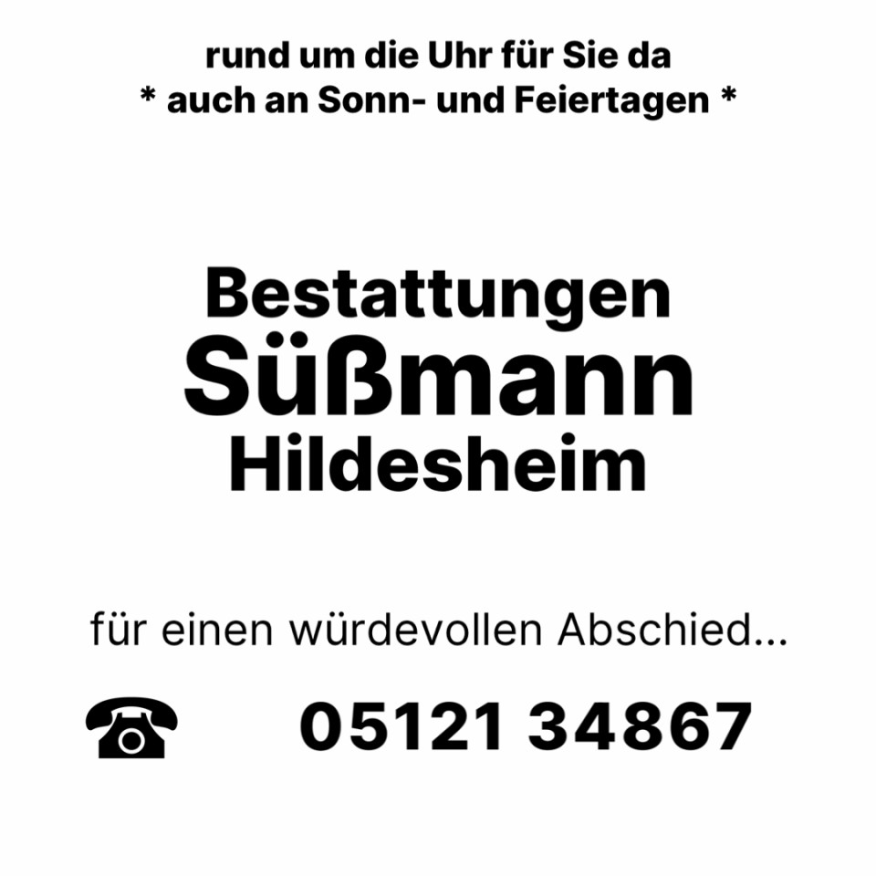 Bestatter in Hildesheim