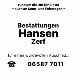 Bestatter 54314 Zerf