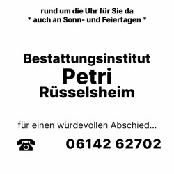 Friedhöfe Rüsselsheim am Main