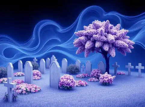 Friedhof Schalding links der Donau